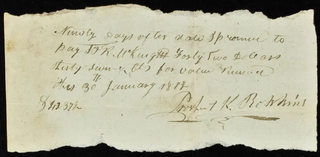 A ninety-day note to Robert McKnight. Seller financing in a business sale: what the promissory note should include