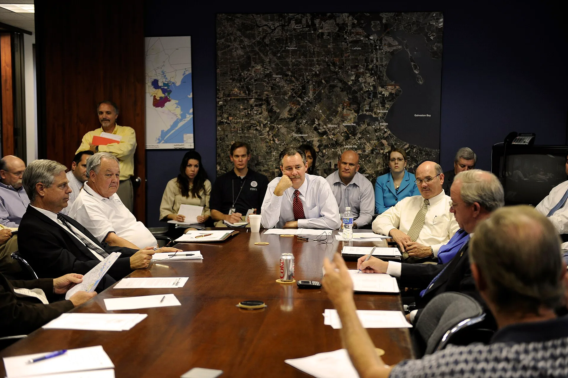 Houston, TX, November 6, 2008 -- FEMA administrator R. David Paulison attends a meeting of the Harris County mayors. He met with local officials and business owners to discuss what FEMA is doing to ease the housing crisis in the Houston area in the aftermath of Hurricane Ike. Photo by Patsy Lynch/FE. Seller Preparation Comparison: Five Choices